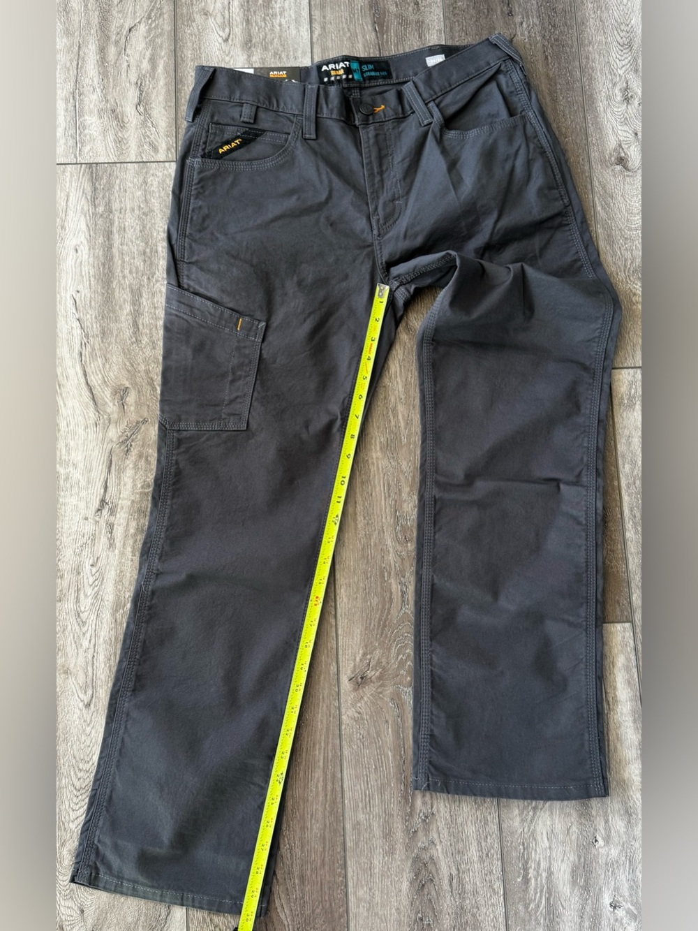 NWT Ariat Men's Rebar M7 Durastretch Made Tough Straight Leg Work Pants 32x30 - Picture 4 of 15